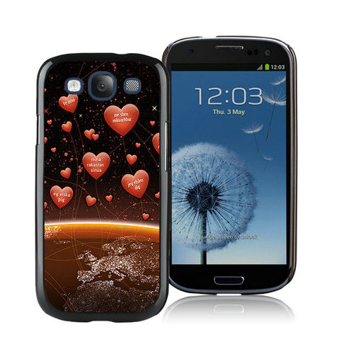 Valentine Balloon Samsung Galaxy S3 9300 Cases CUQ | Women - Click Image to Close